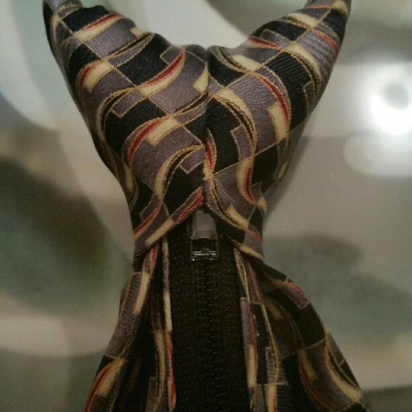 Umo Lorenzo Italy zip necktie - Picture 2 of 8